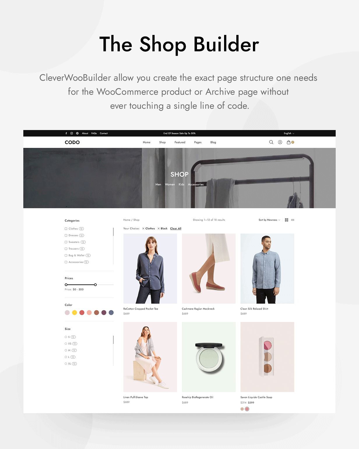 Codo - Minimalistisches WooCommerce-Thema - 5