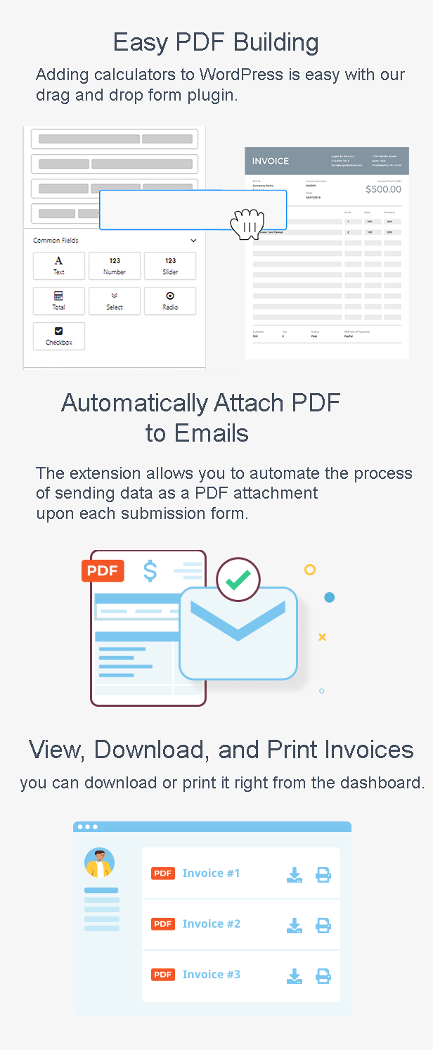 Schwerkraft-Formulare PDF