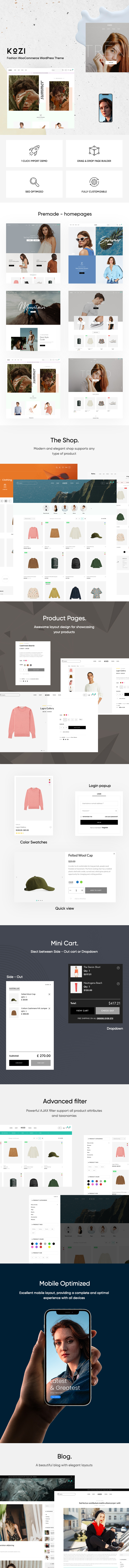 Kozi – Elementor Fashion Store WordPress-Theme – 4