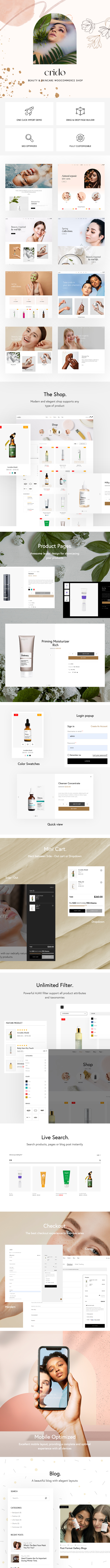 Crido – Kosmetik WooCommerce WordPress Theme - 2