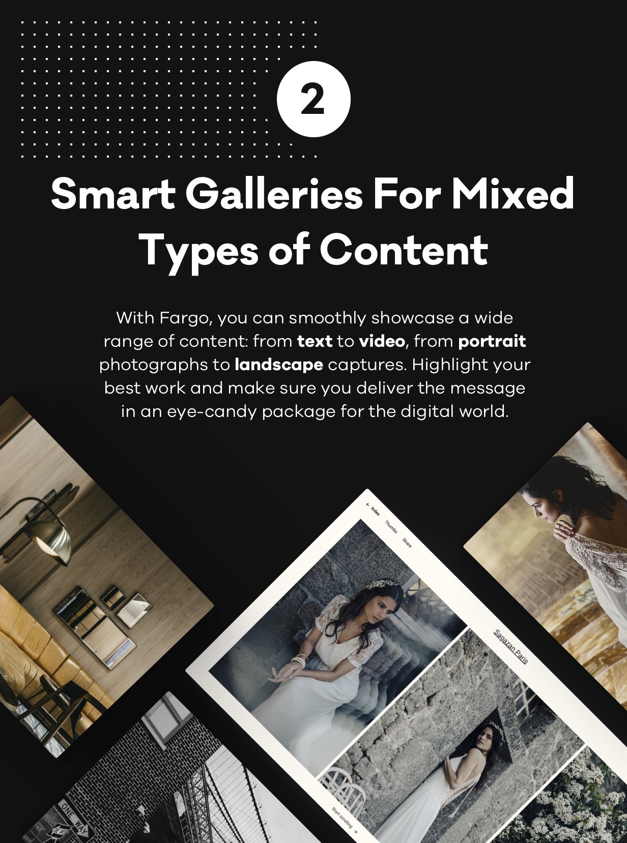 Fargo – Ein charmantes Fotografie-WordPress-Theme - 3