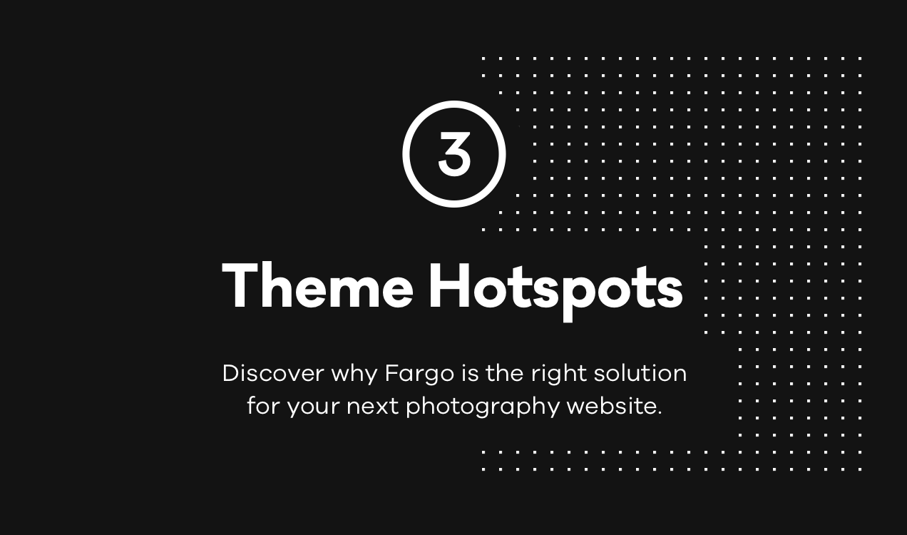 Fargo – Ein charmantes Fotografie-WordPress-Theme - 1