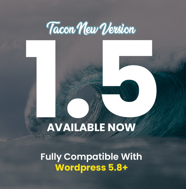 Tacon – Ein Showcase-Portfolio-WordPress-Theme – 1