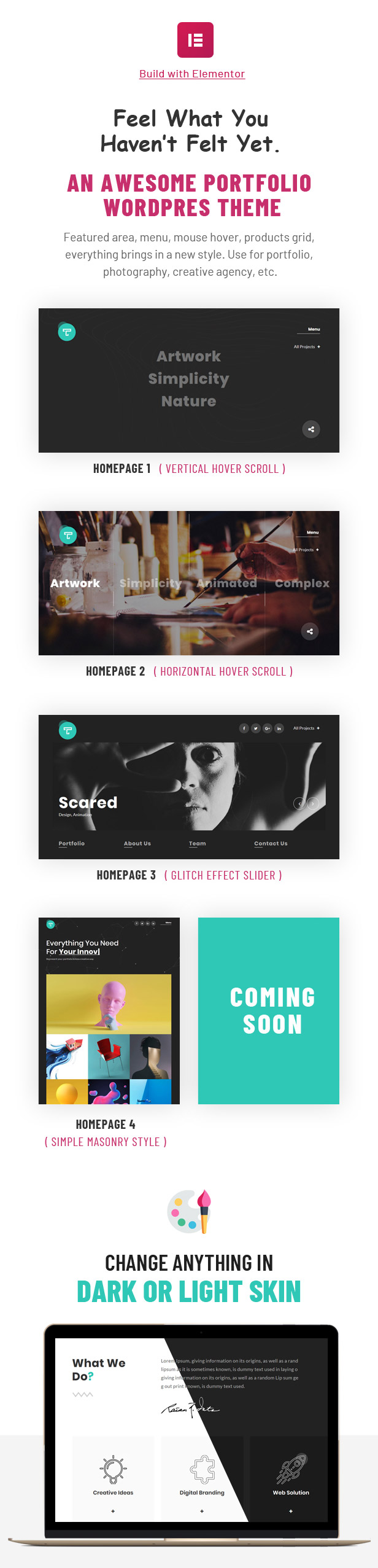 Tacon – Ein Showcase-Portfolio-WordPress-Theme – 3