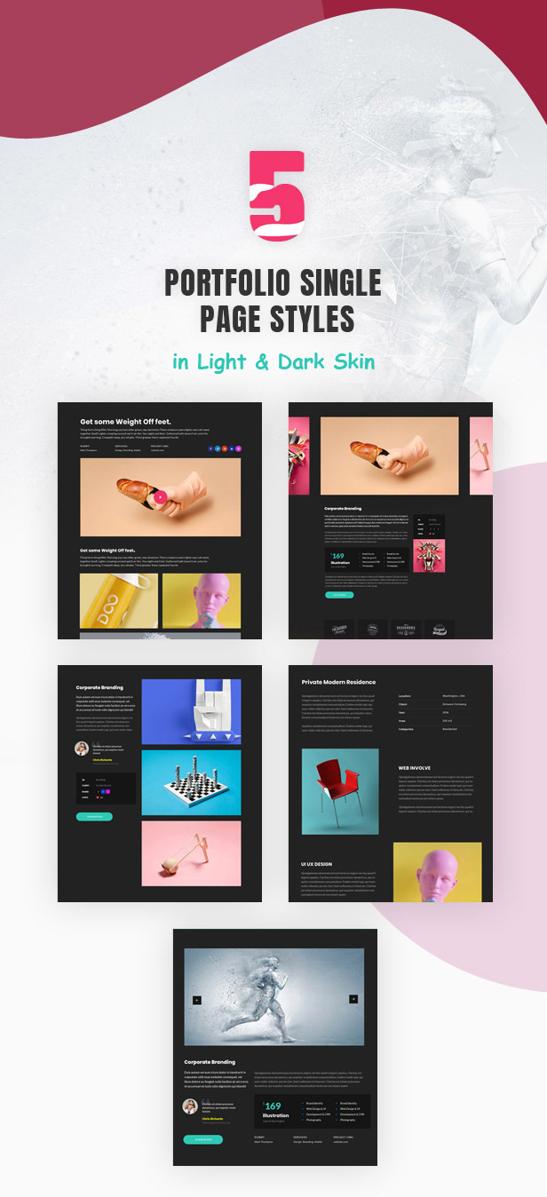 Tacon – Ein WordPress-Theme für ein Showcase-Portfolio – 5