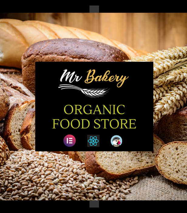 MrBakery - Bio-Lebensmittel und Brot Elementor E-Commerce-Shop
