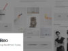Beo - Portfolio- und Blog-WordPress-Template