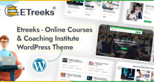 Etreeks – Online-Kurse & Coaching-Institut WordPress Layout