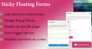 Klebrige schwebende Formulare – Erstellen Sie schöne klebrige Formulare