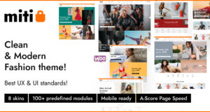 Miti – Elementor Fashion WooCommerce-Thema