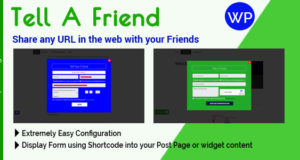 Tell a Friend – WordPress Plugin, um beliebige URLs im Web mit Ihren Freunden zu teilen