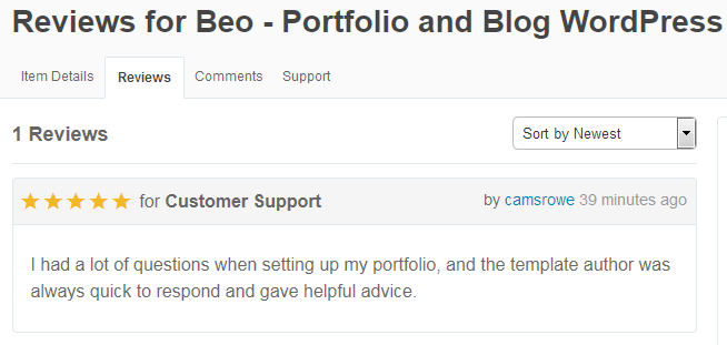 Beo - Portfolio- und Blog-WordPress-Thema - 2