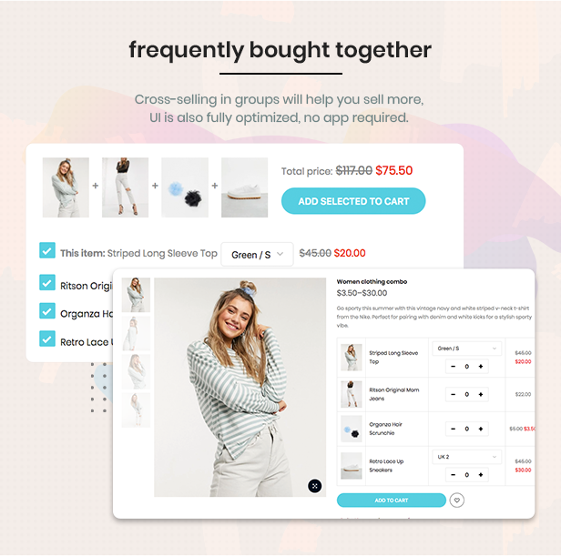 Produktbündel Häufig zusammen gekauft WooCommerce