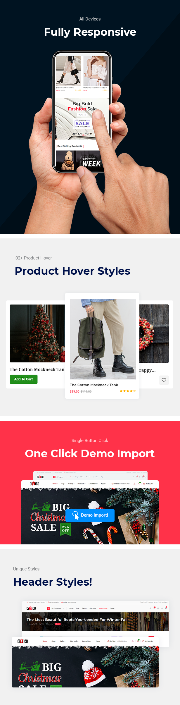 Modernes WooCommerce-Thema