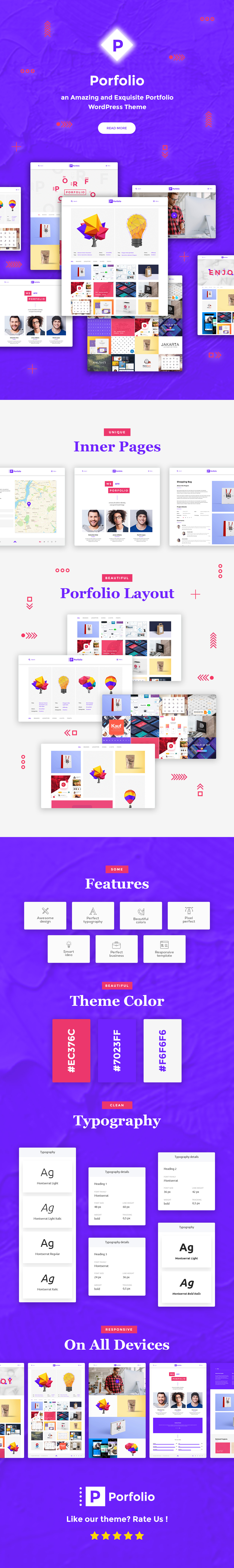 Portfolio - Kreativagentur & Persönliches Portfolio WordPress Theme - 1