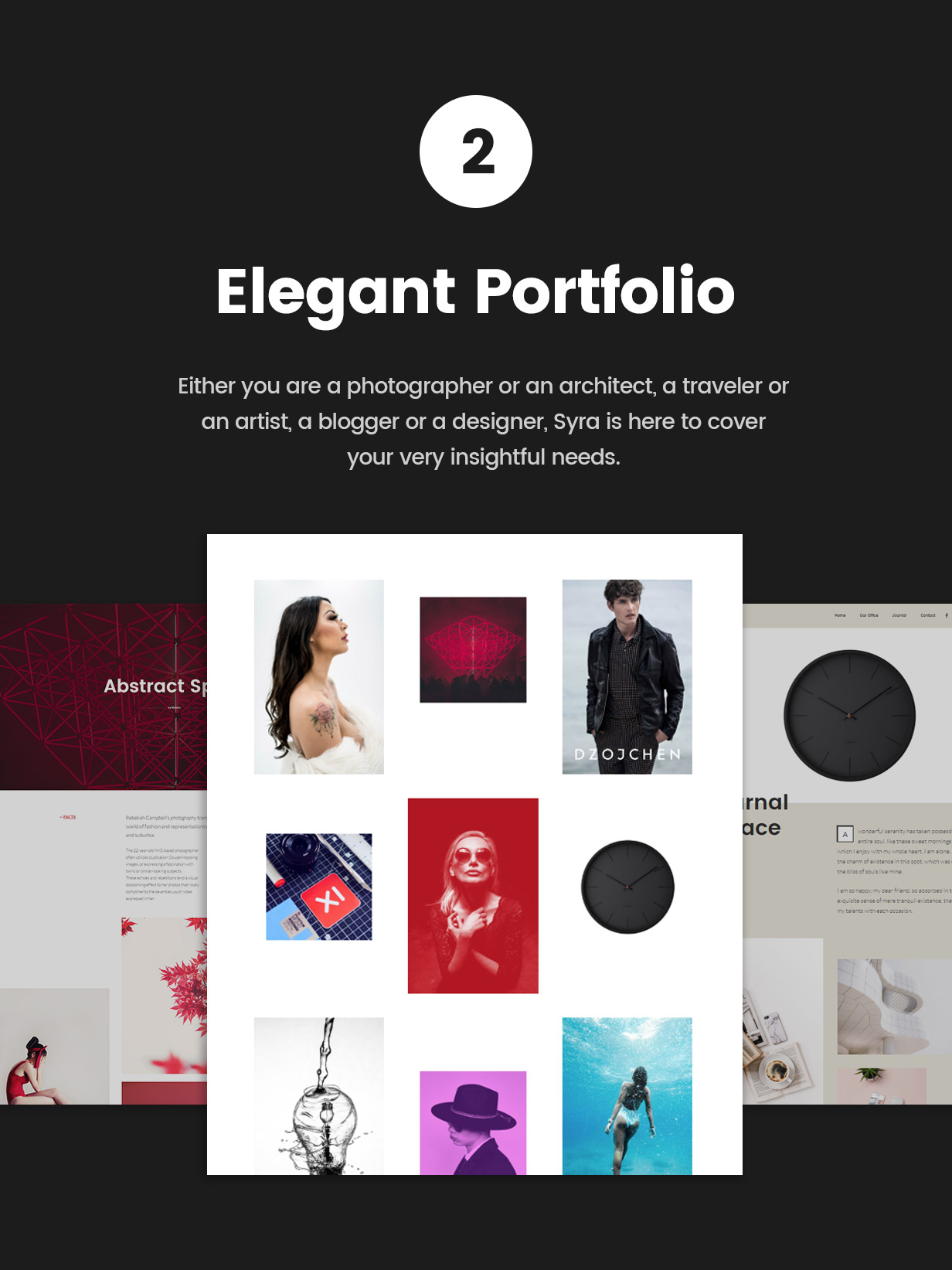 Syra – Minimales Showcase-Portfolio-WordPress-Thema - 2