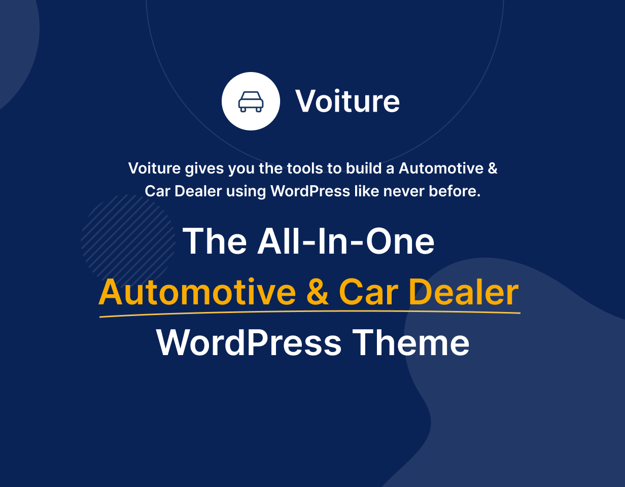 Voiture – WordPress-Thema für Automobil- und Autohändler - 4
