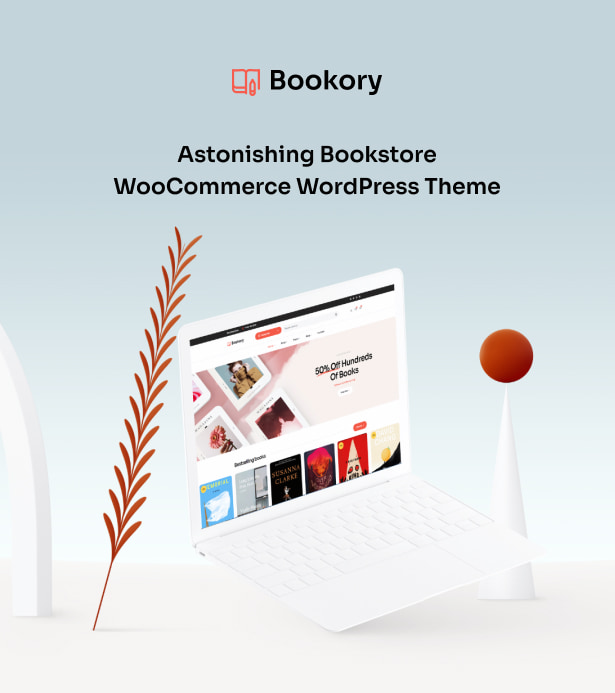 Bookory - Bestes Buchladen-WordPress-Theme