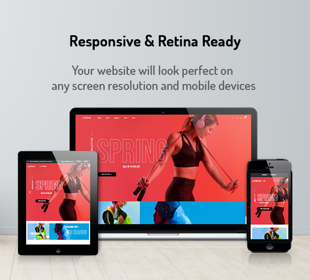 Azeno - Sport Fashion E-Commerce Prestashop-Theme