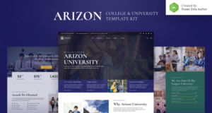 Arizon – College- und Universitäts-Elementor-Vorlagenkit