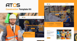 Atos – Construction Elementor Template-Kit