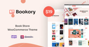 Bookory – Buchladen-WooCommerce-Template