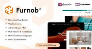 Furnob – WooCommerce-Vorlage für Möbelhäuser