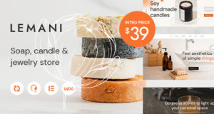 Lemani – Handmade Stuffs and Jewelry WordPress Vorlage
