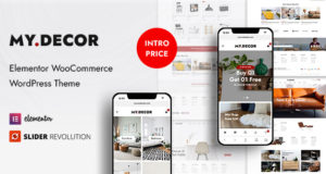MyDecor – Elementor WooCommerce WordPress-Layout