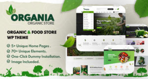 Organia – WordPress-Layout für Bio-Lebensmittelgeschäfte