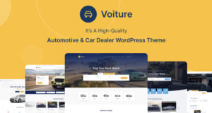 Voiture – WordPress-Template für Automobil- und Autohändler