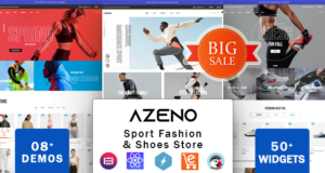 Zeno Elementor – Schuhgeschäft & Sportmodegeschäft Prestashop Vorlage