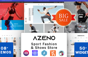 Zeno Elementor – Schuhgeschäft & Sportmodegeschäft Prestashop Vorlage