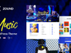 Zound - Musik-WordPress-Vorlage