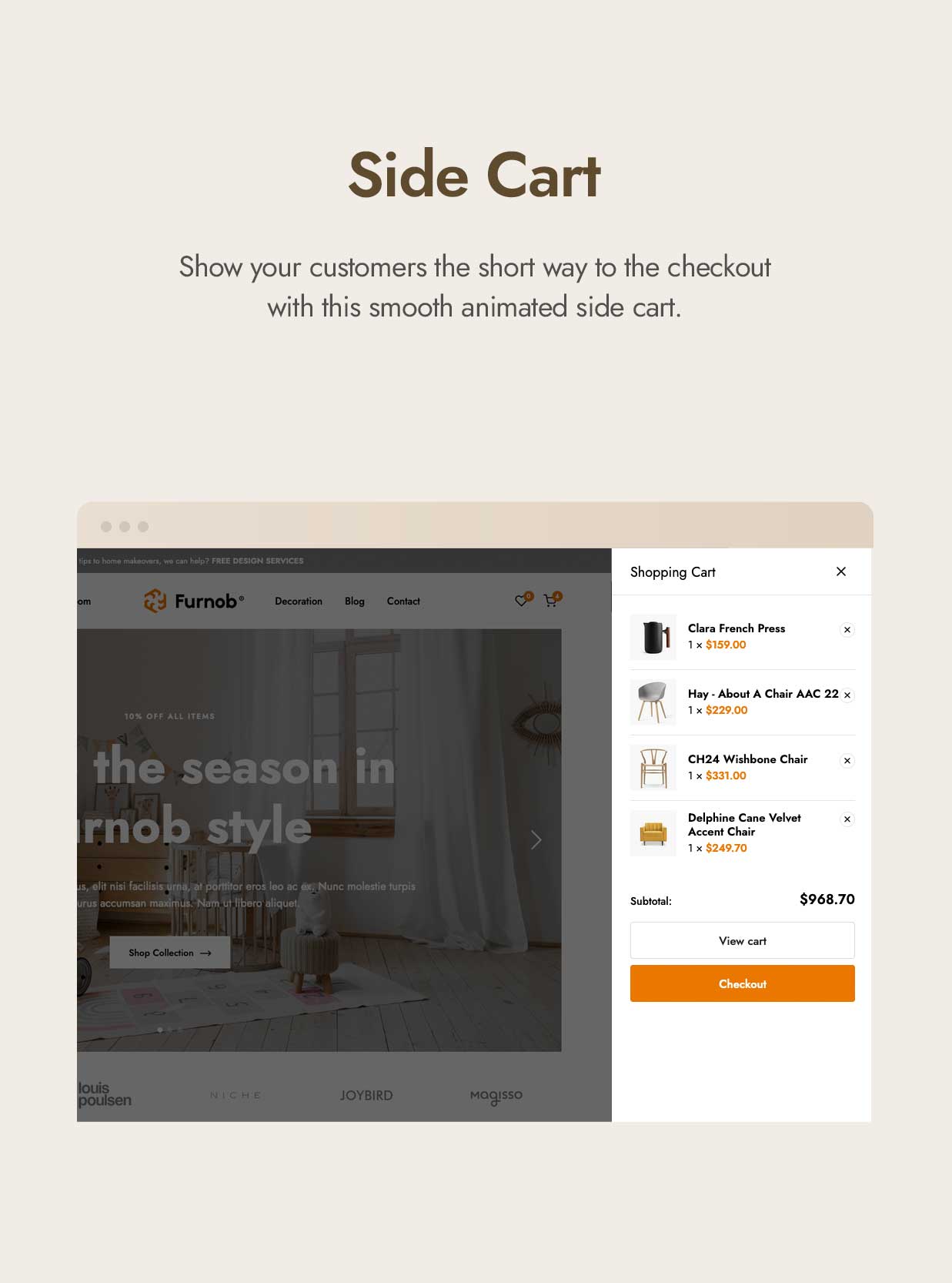 Furnob - WooCommerce-Theme für Möbelhäuser - 8