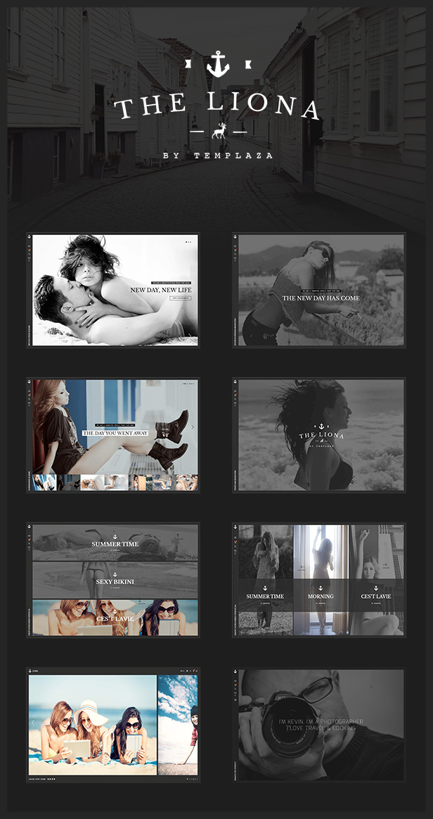 LÖNA |  Ein Portfolio-Theme für kreative Websites - 1