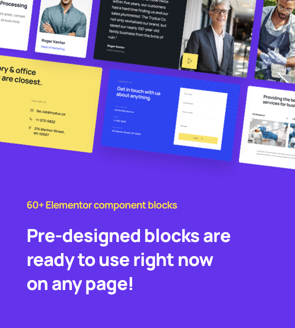 Trydus – WordPress-Theme für Industrie und Fabrik – 7
