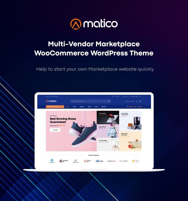 Matico Marktplatz WordPress-Theme