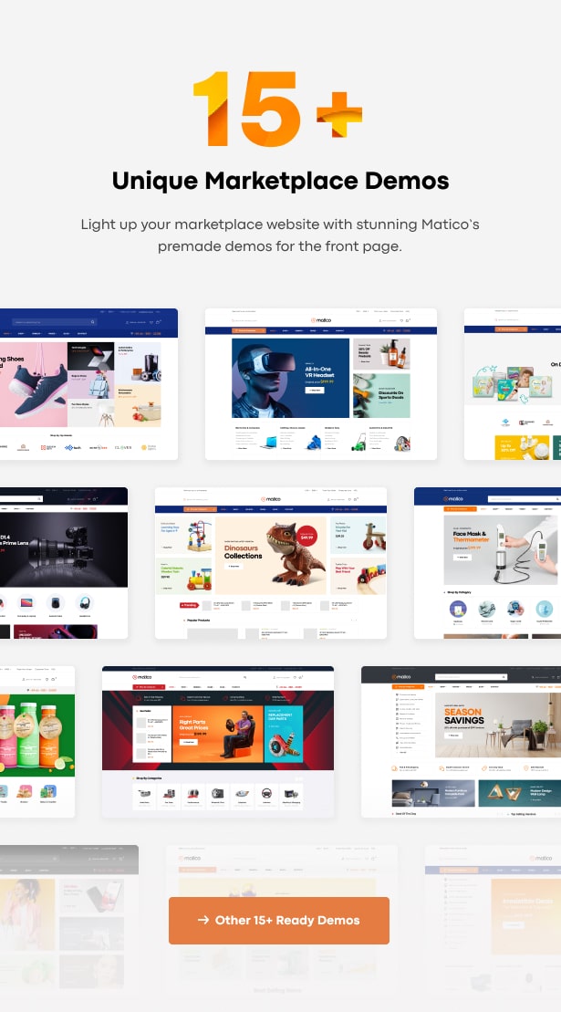 Matico Marktplatz WordPress-Theme