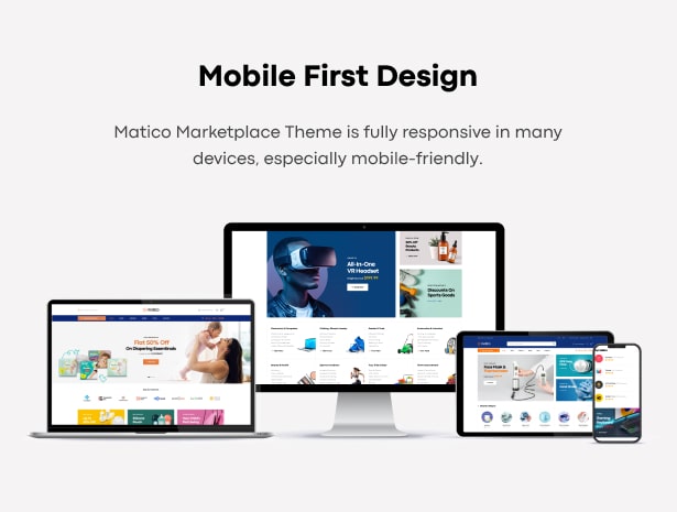 Matico Marktplatz WordPress-Theme