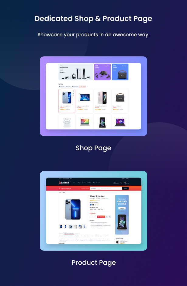 Axtronic - Elektronik-WooCommerce-WordPress-Theme