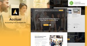 Actual – Buchhaltungsfirma Elementor Template Kit