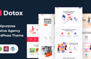 Dotox – Mehrzweck-WordPess-Design für Kreativagenturen