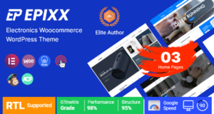 Epixx – Elektronik-WooCommerce-WordPress-Template