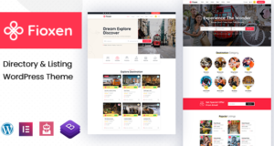 Fioxen – WordPress-Layout für Verzeichnislisten