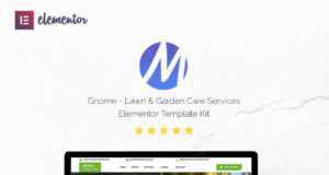 Gnome – Rasen- und Gartenpflegedienste Elementor Template Kit