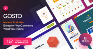 Gosto – Mehrzweck-E-Commerce-WordPress-Thema