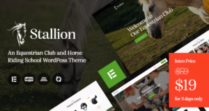 Hengst – Ein WordPess-Thema für Reitclubs und Reitschulen