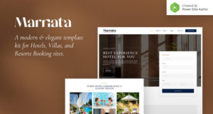 Mariata – Hotel & Resort Elementor Template Kit