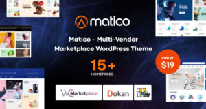 Matico – Multi-Vendor-Marktplatz-WordPress-Thema